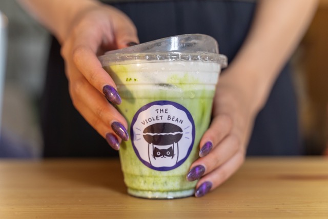 Lavender Bloom Matcha Latte